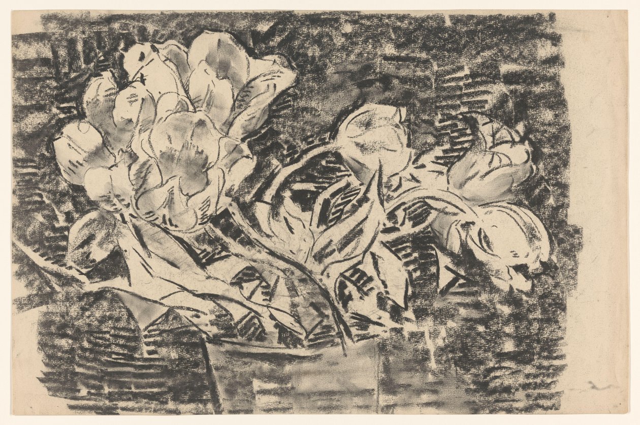 Vaso con fiori da Wilhelmus Johannes Steenhoff