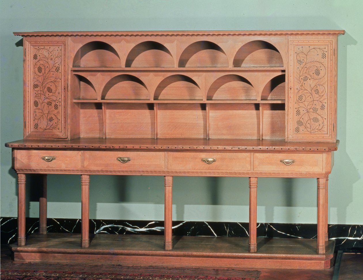 Credenza, c.1900 da Willam Richard Lethaby