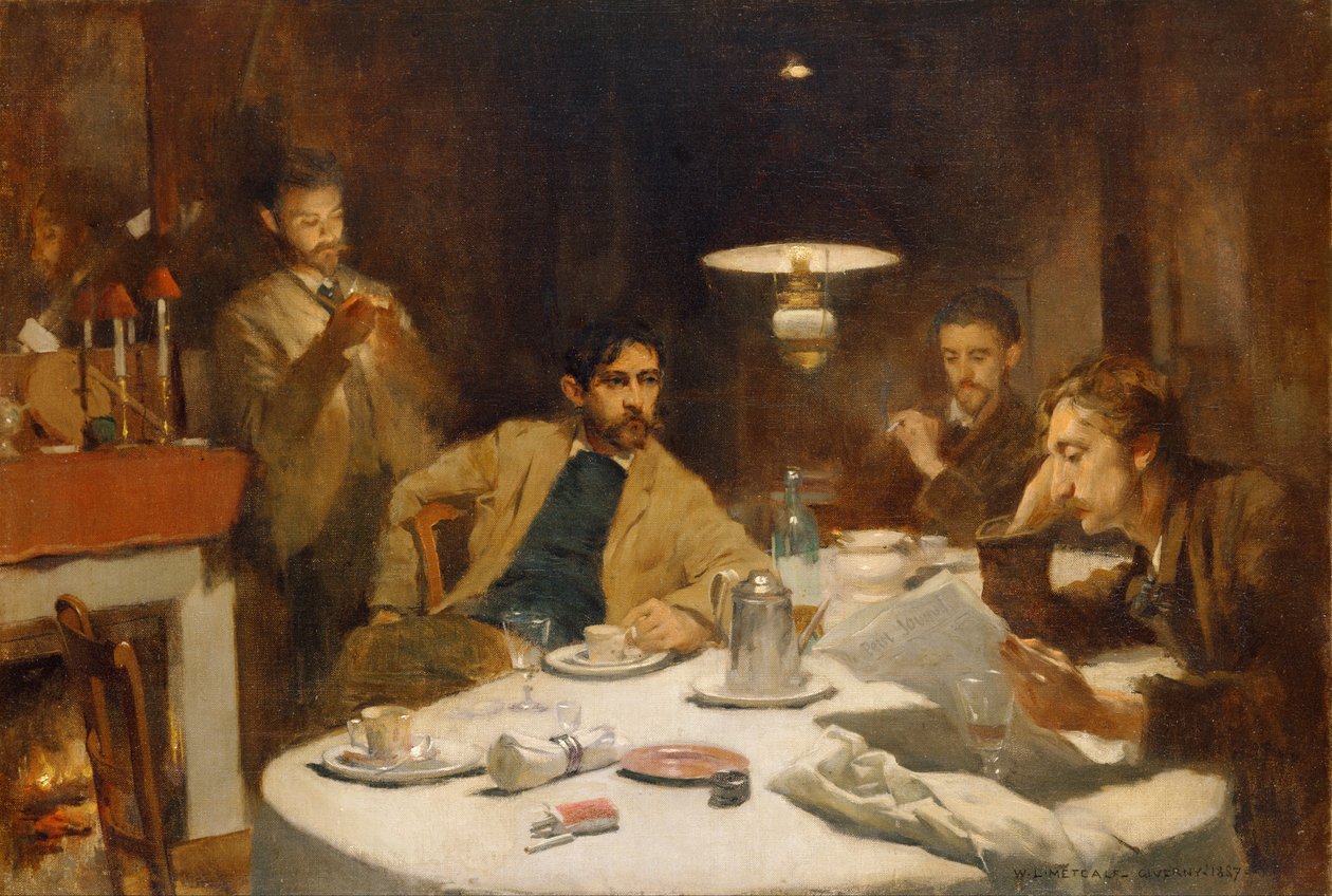 La colazione da dieci centesimi da Willard Leroy Metcalf