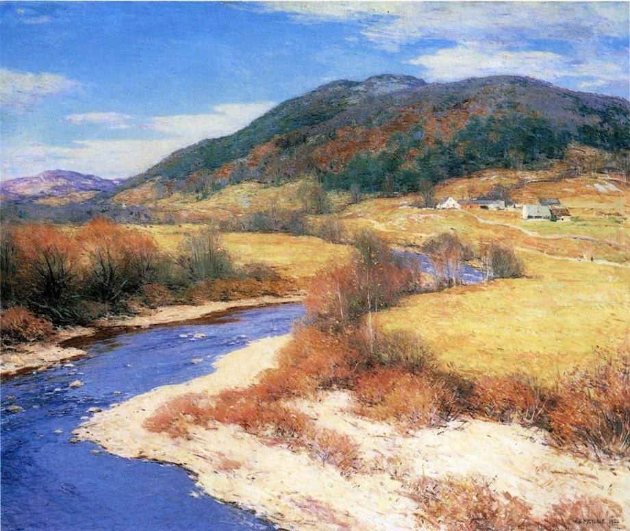 Estate indiana, Vermont da Willard Leroy Metcalf