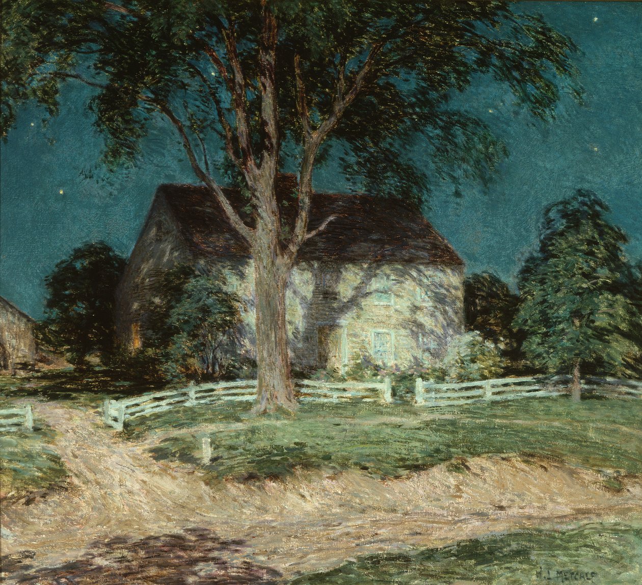 Vecchia Fattoria Connecticut da Willard Leroy Metcalf