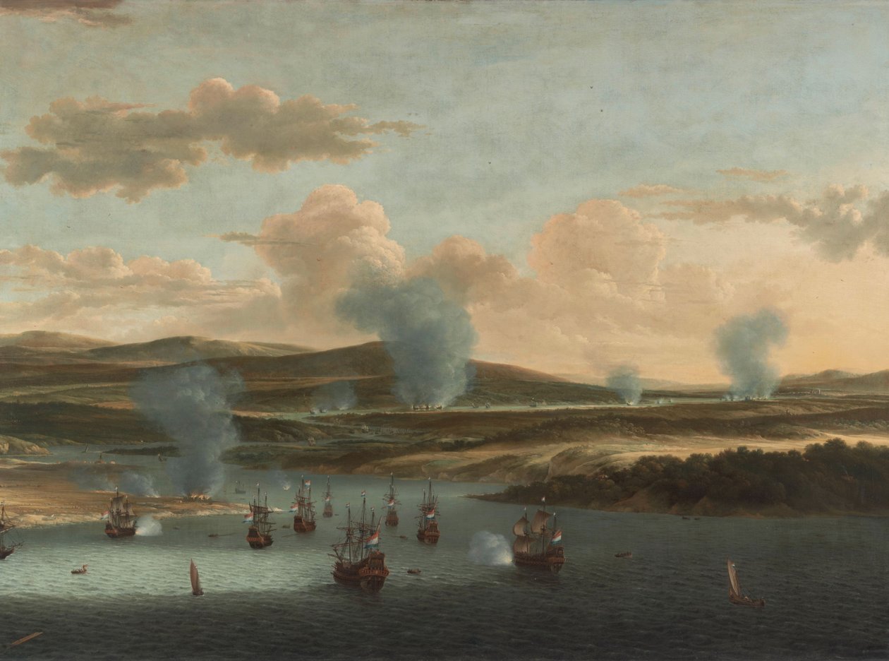 Il Raid sul Medway da Willem Schellinks