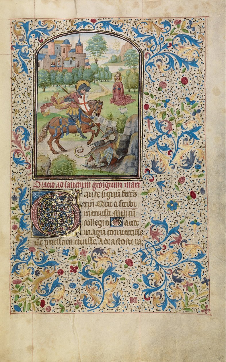 San Giorgio e il drago da Willem Vrelant