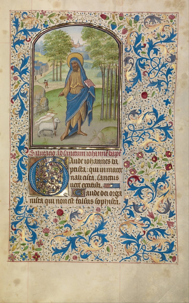 San Giovanni Battista da Willem Vrelant