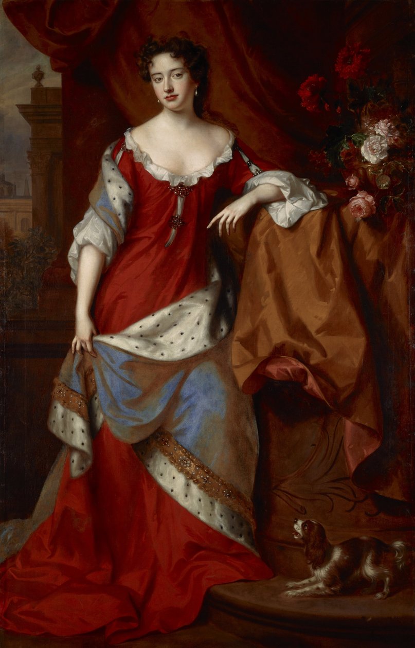 Regina Anna, quando era principessa di Danimarca da Willem Wissing