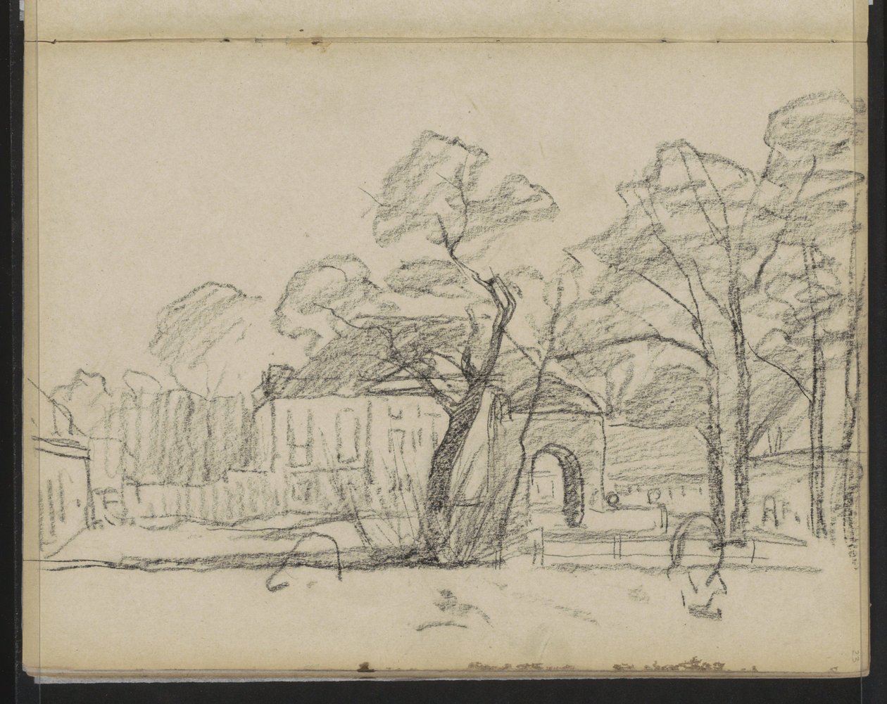 Veduta di Huis Diepenheim da Willem Arnoldus Witsen