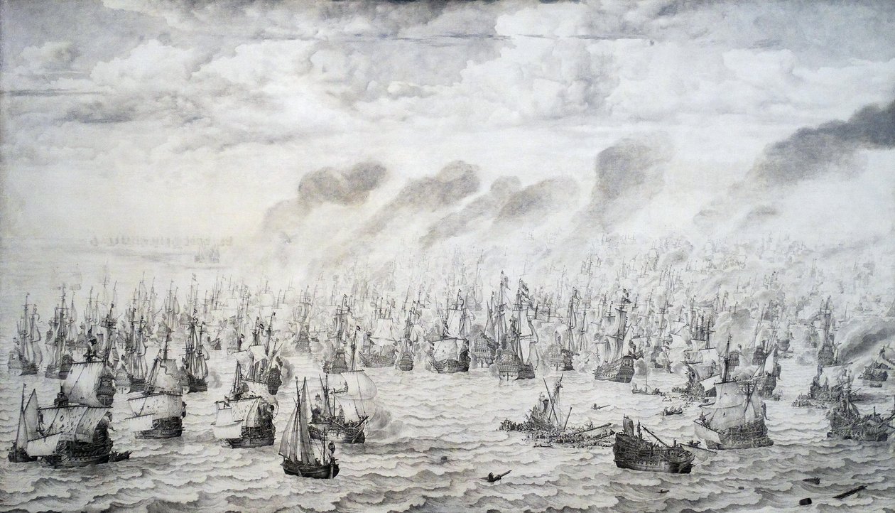 Battaglia di Terheide da Willem van de Velde the Elder