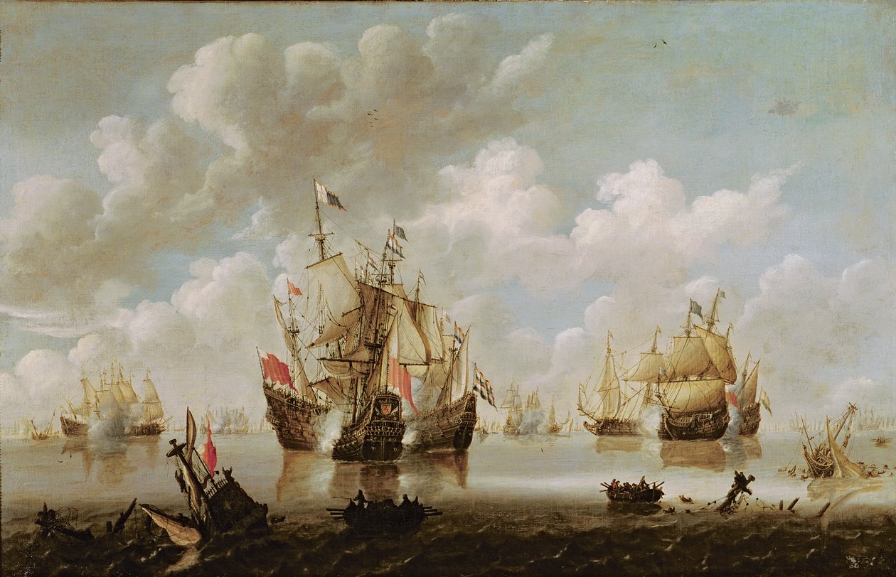 Battaglia navale da Willem van de Velde the Younger