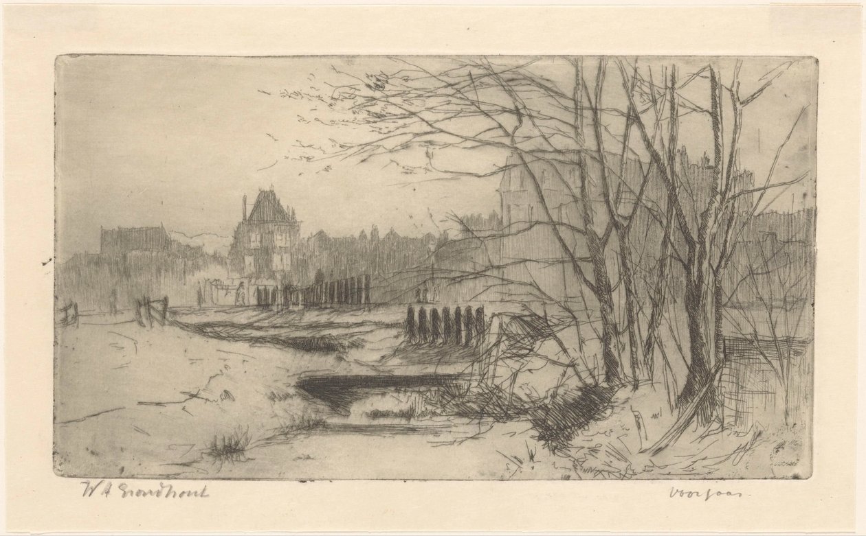 Primavera da Willem Adrianus Grondhout (signed by artist)