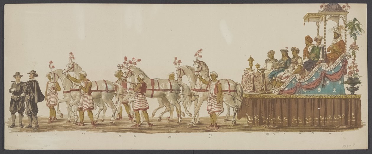 Parata di Delft del 1862, sesto gruppo da Willem Bernardus IJzerdraat