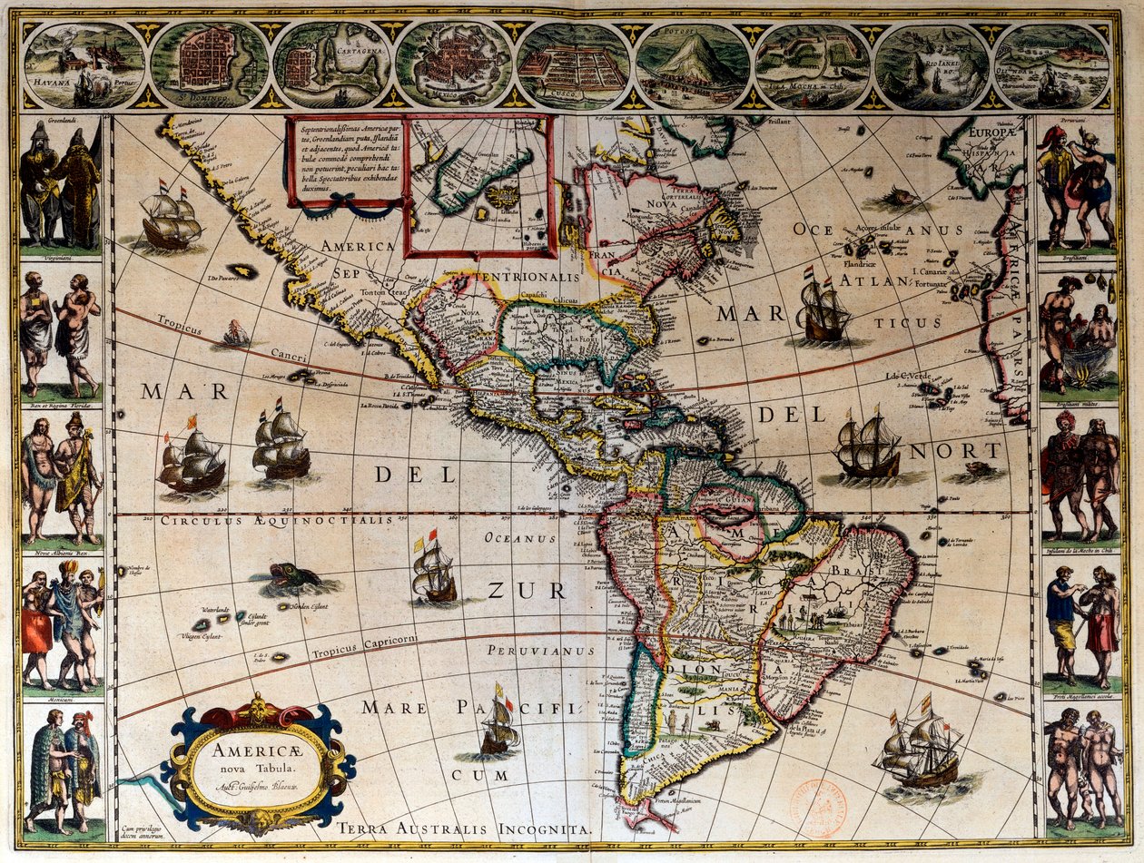 Carta geografica dell