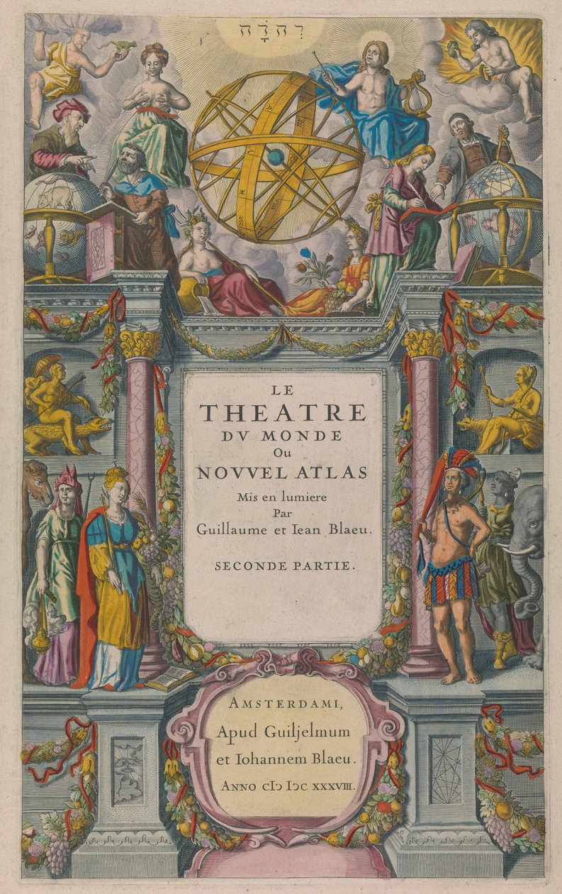 Le Théâtre du Monde da Willem Blaeu
