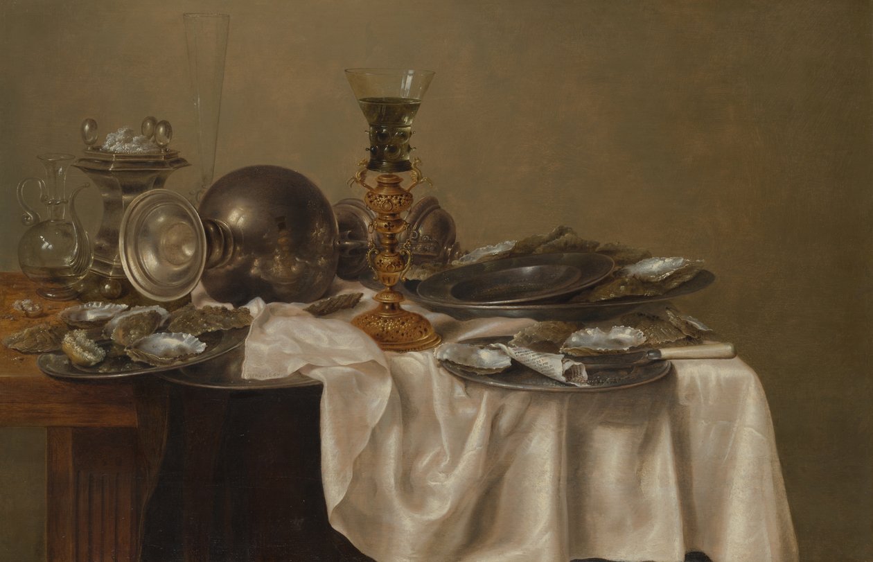 Colazione Natura morta da Willem Claesz. Heda