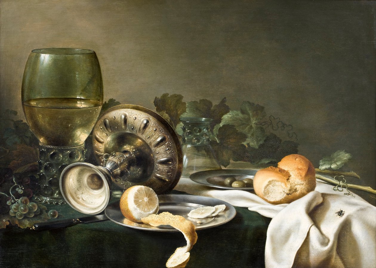 Natura morta da Willem Claesz. Heda