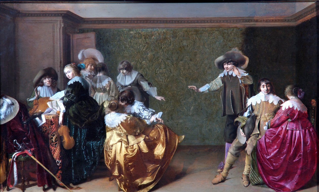 Una festa musicale, c.1620-35 da Willem Cornelisz Duyster