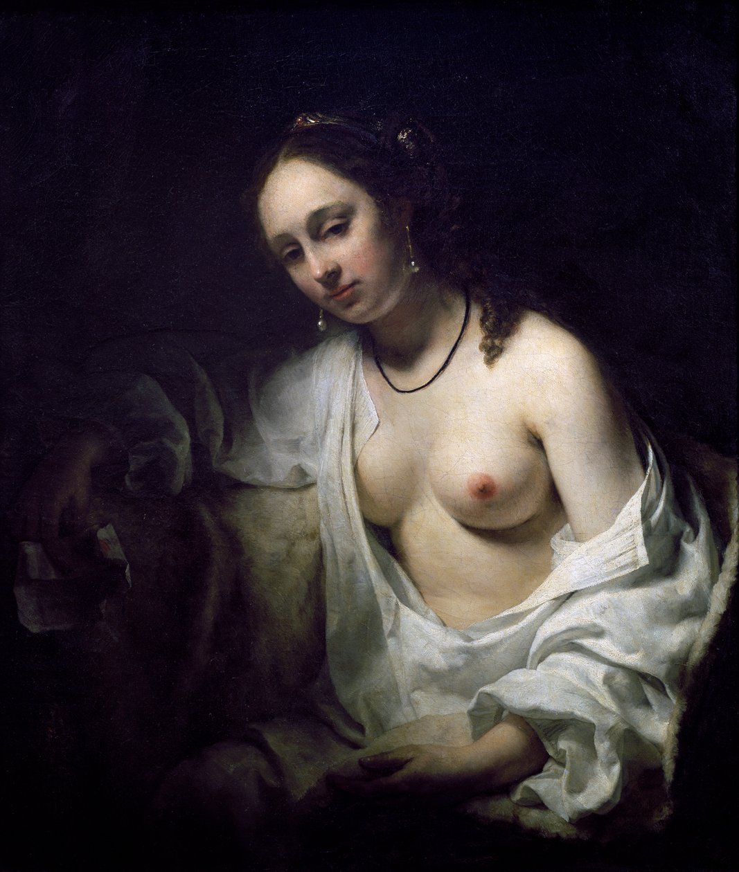 Betsabea riceve la lettera da Davide da Willem Drost
