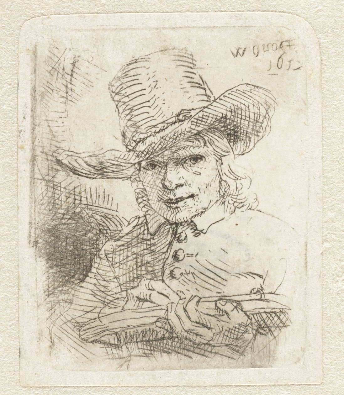Autoritratto da Willem Drost