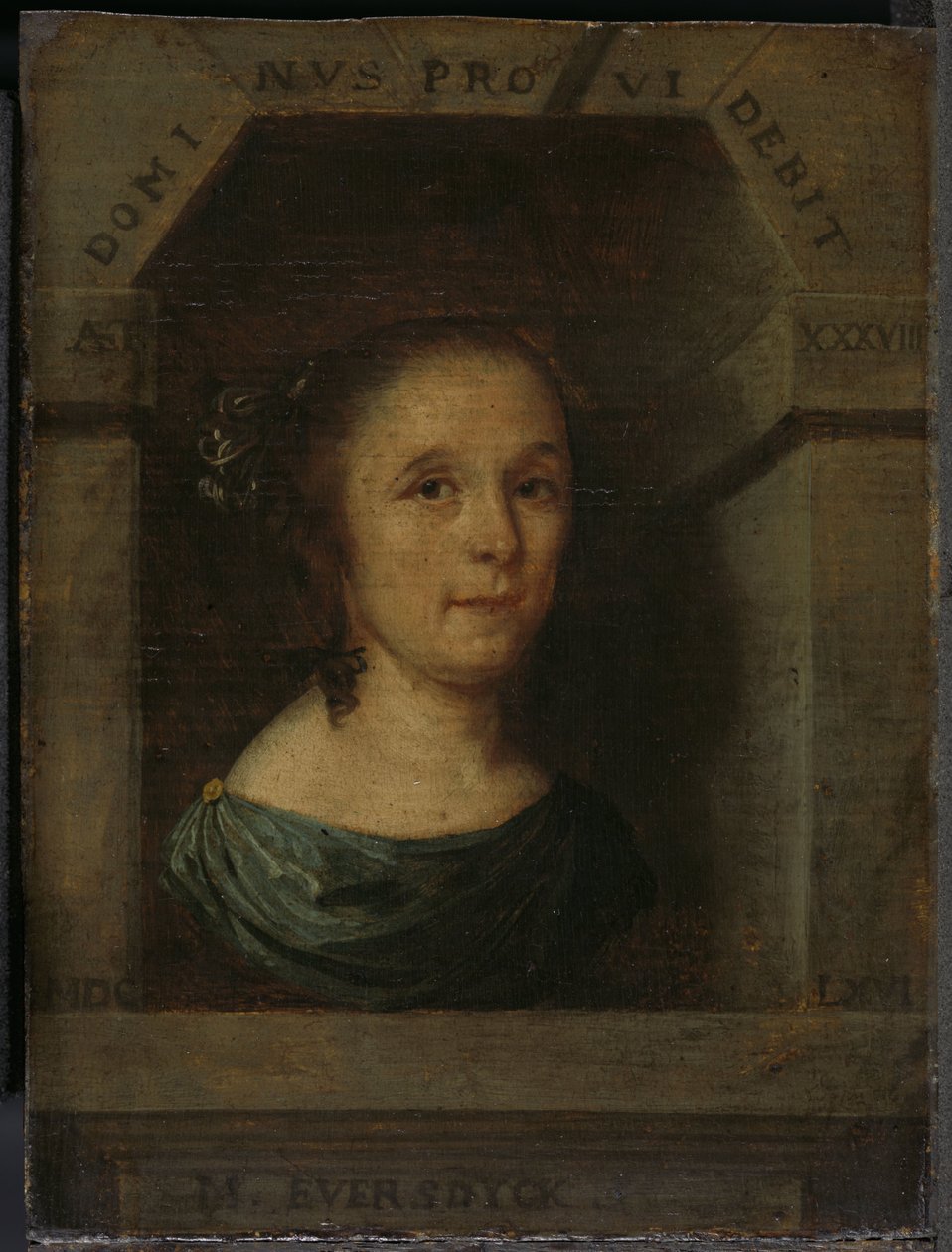 Maria Eversdijck (nata nel 1628), moglie di Nicolaes Blancardus da Willem Eversdijck