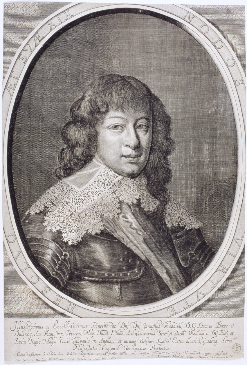 Janusz Radziwill (1612-55) da Willem Hondius