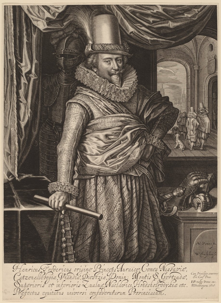 Frederik Hendrik, Principe di Nassau-Orange da Willem Jacobsz Delff