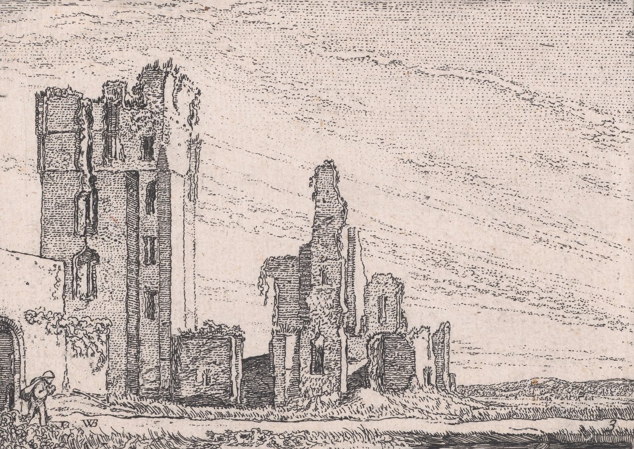 Het Huys te Kleef bij Haarlem, da Verscheyden Landtschapjes Various Little Landscap..., ca. 1616 da Willem Pietersz. Buytewech