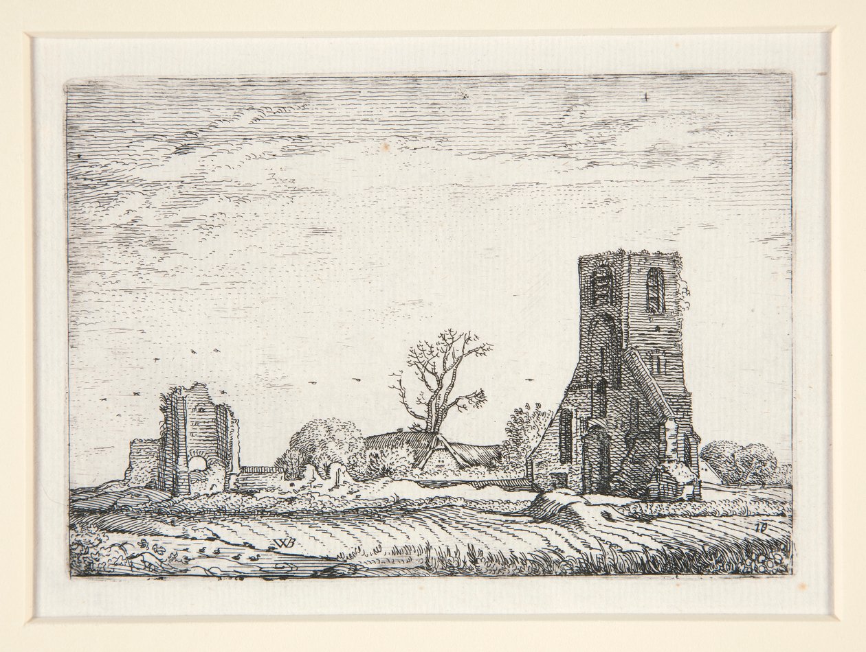 Rovine di una chiesa (Cappella di Eykenduynen vicino a L