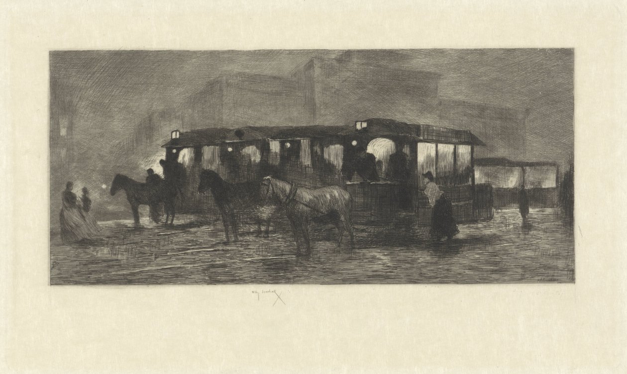 Piazza di sera da Willem Steelink (II)