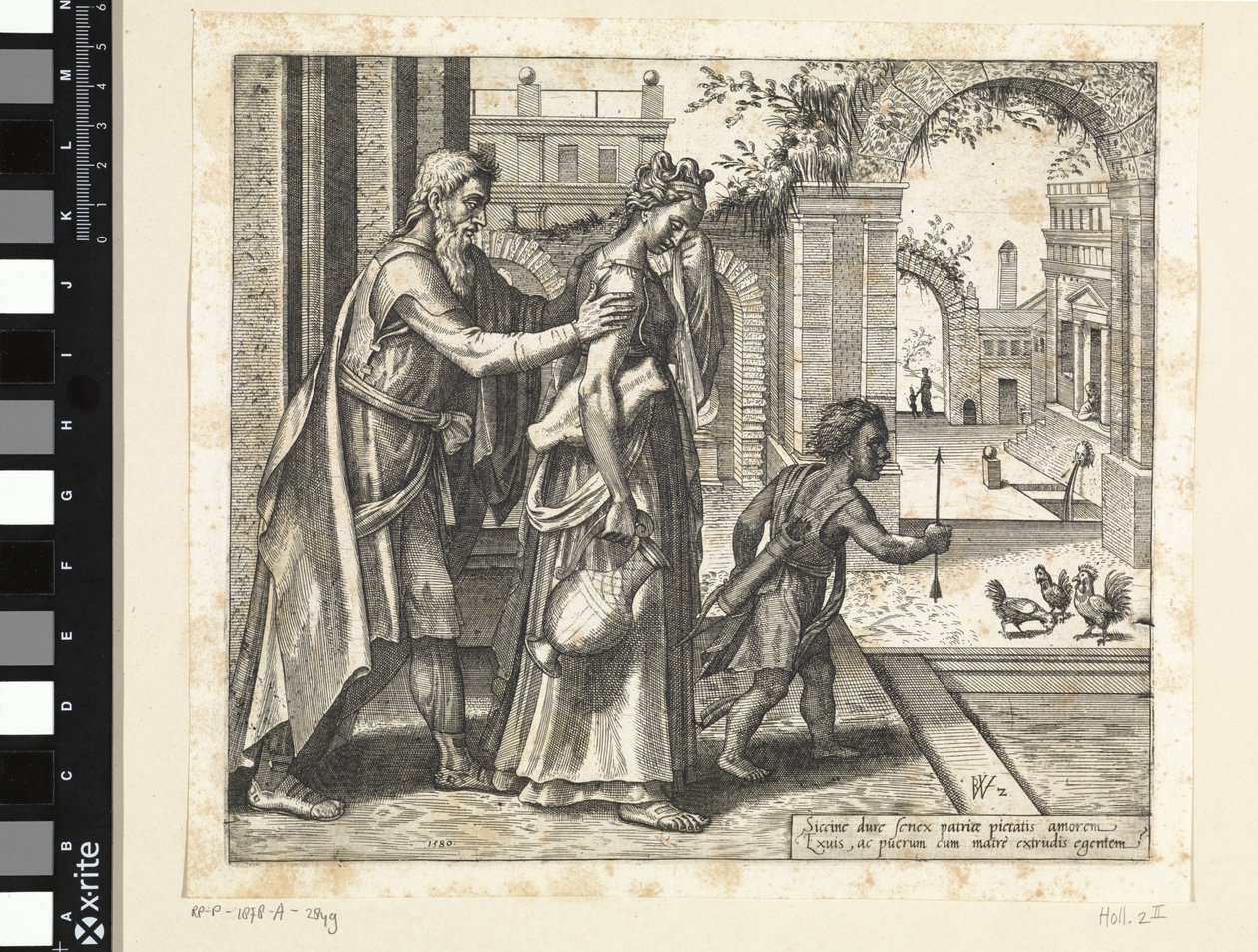 Cacciata di Agar e Ismaele (Storia di Agar e Ismaele) da Willem Thibaut