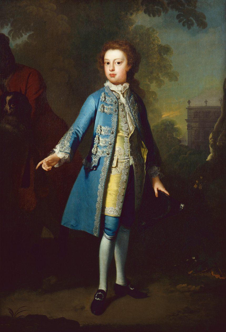 Ritratto del 3º Duca di Chandos da bambino da Willem Verelst