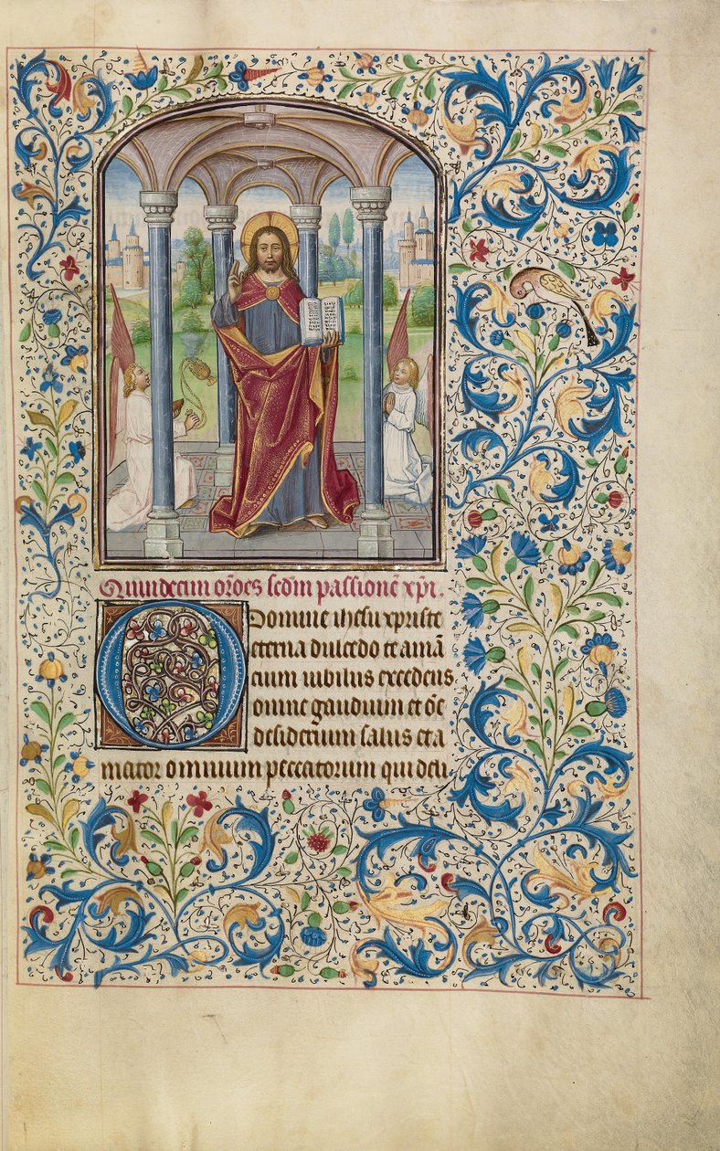 Christus segnet da Willem Vrelant