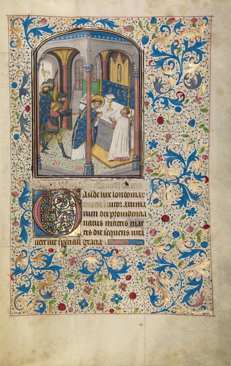 Das Martyrium des Heiligen Thomas Becket da Willem Vrelant