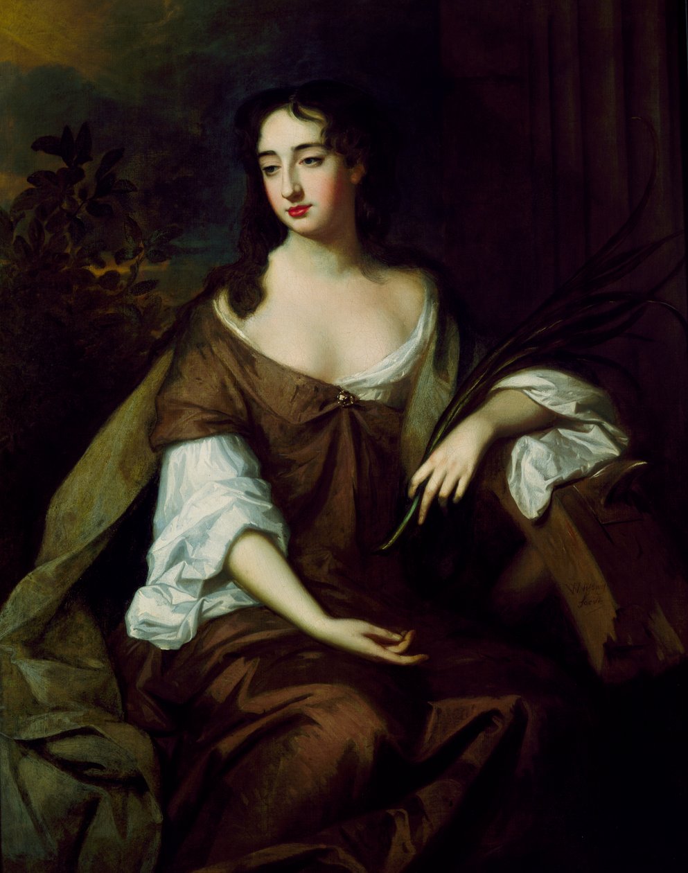 Una signora come Santa Caterina da Willem Wissing