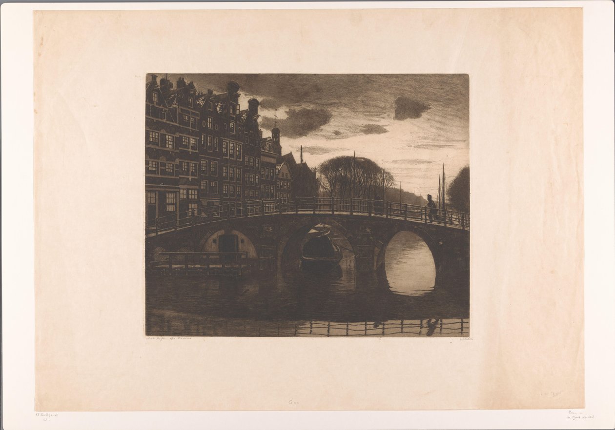 Brouwersgracht, Amsterdam da Willem Arnoldus Witsen