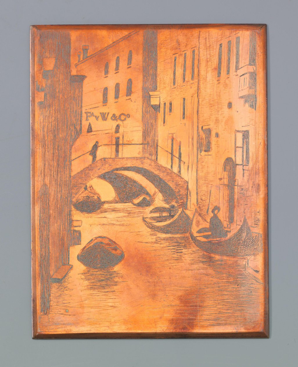 Brücke über den Rio di San Toma, Venedig da Willem Witsen