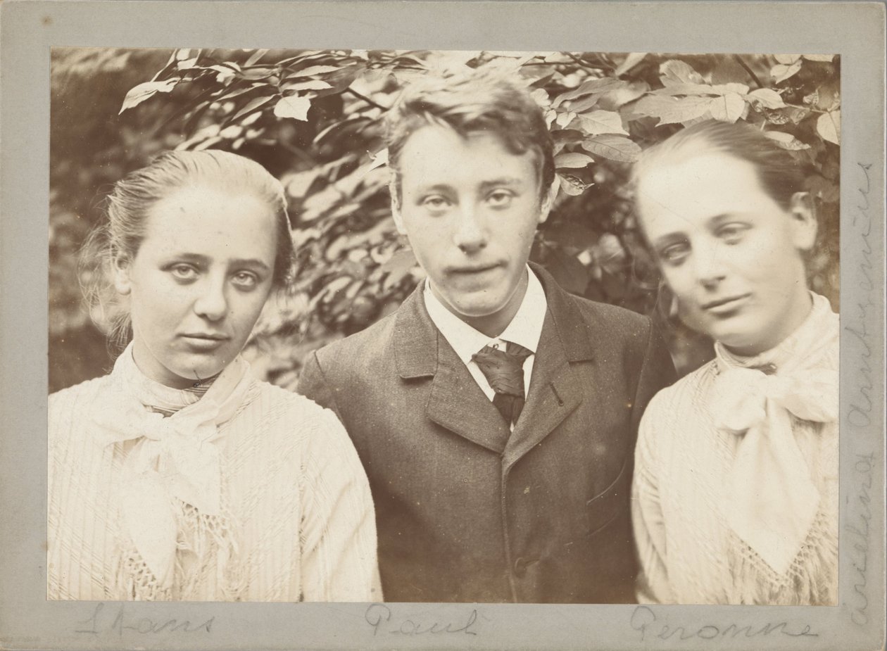 I trigemini Stans, Paul e Peronne Arntzenius da Willem Witsen