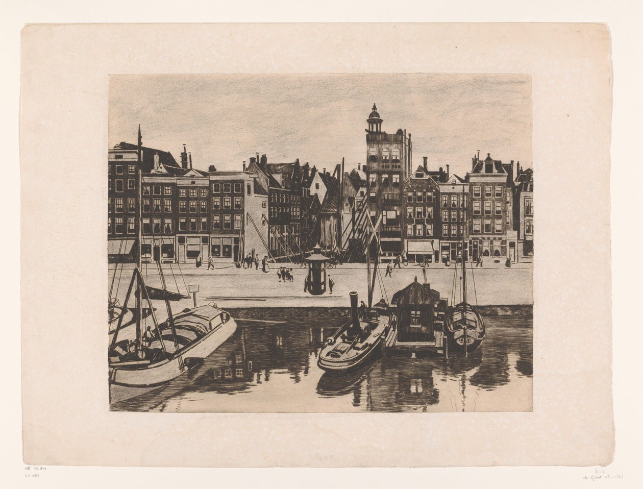 Veduta del Damrak da Willem Witsen