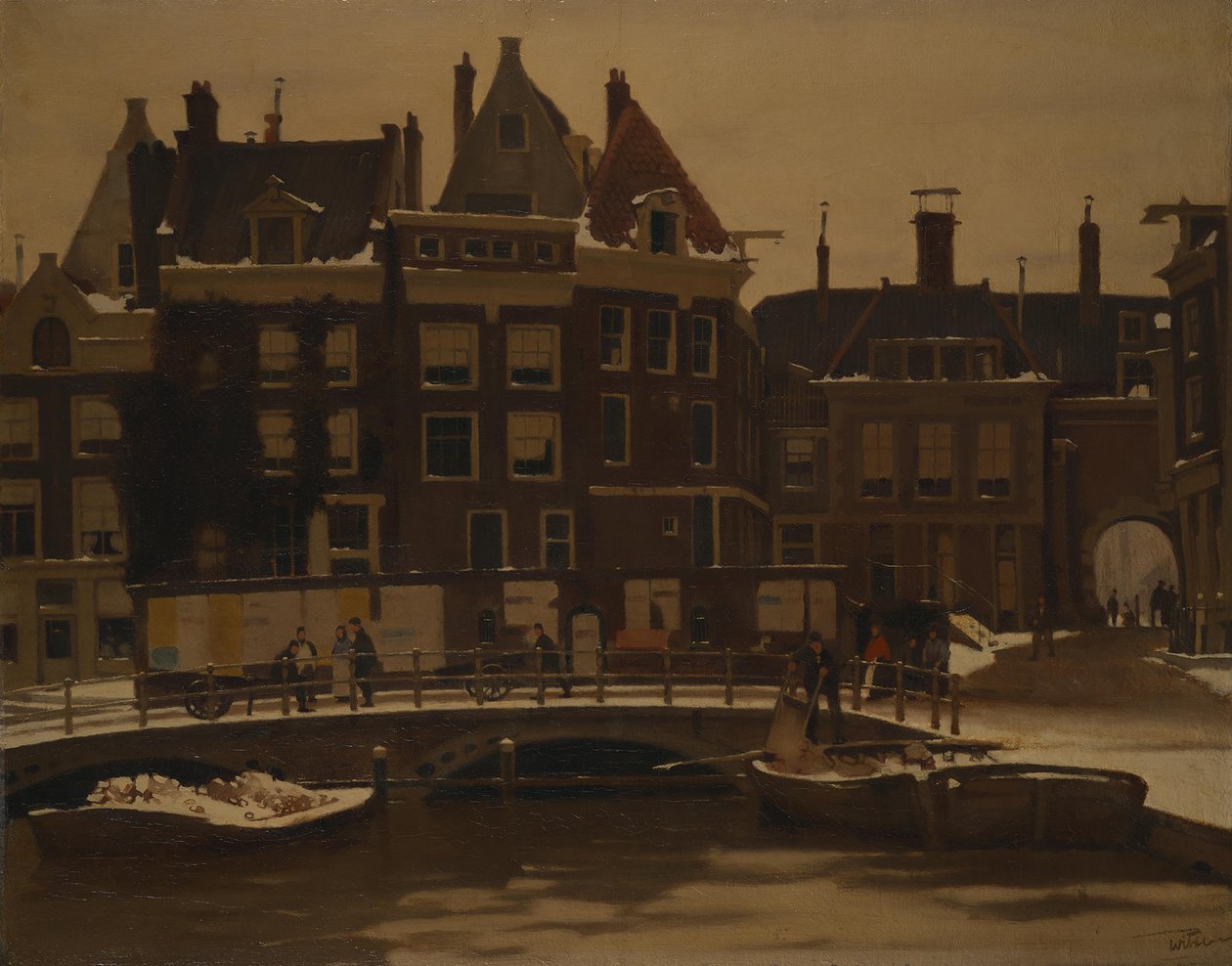 La piazzetta della Borsa da Willem Witsen