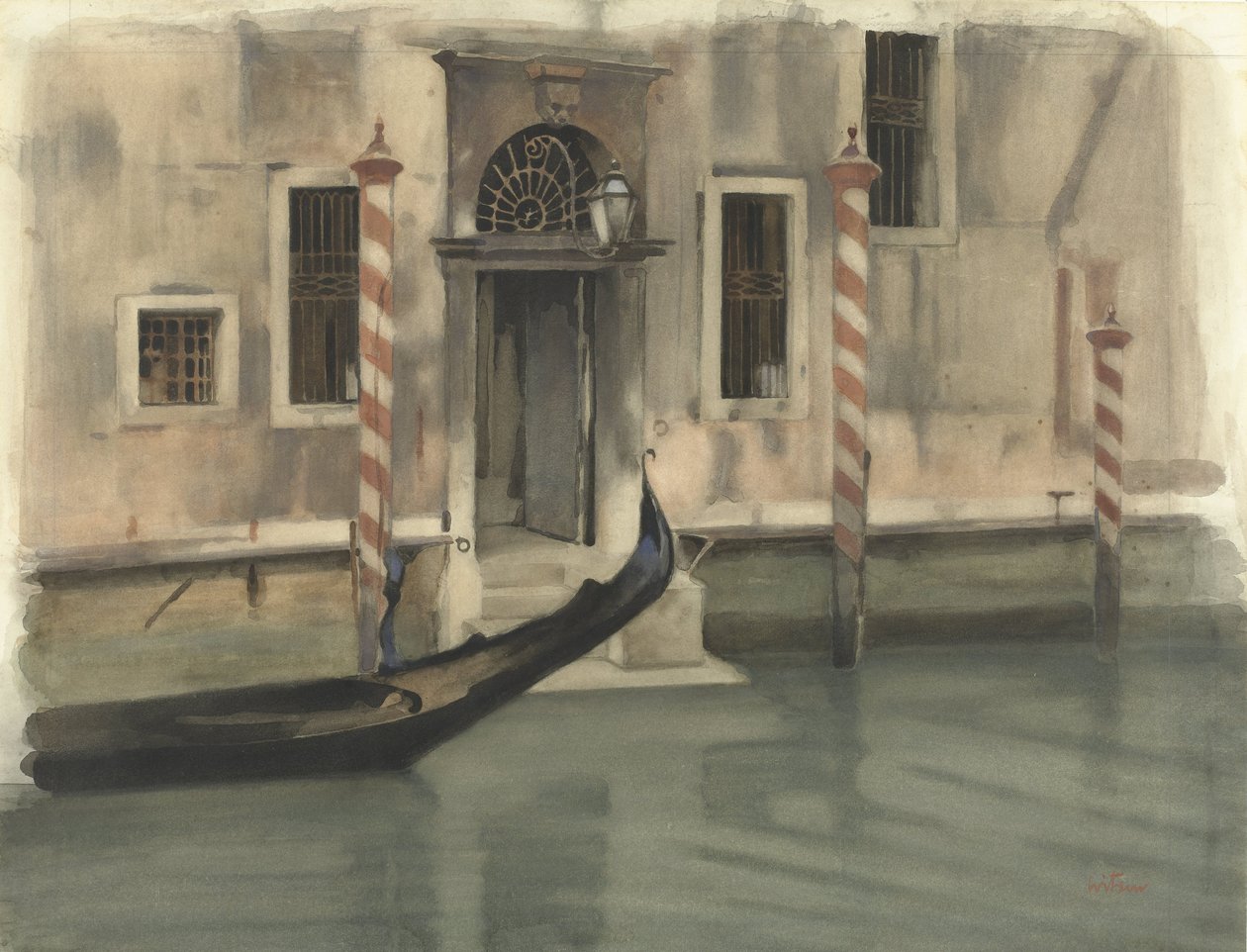 Canale a Venezia da Willem Arnoldus Witsen