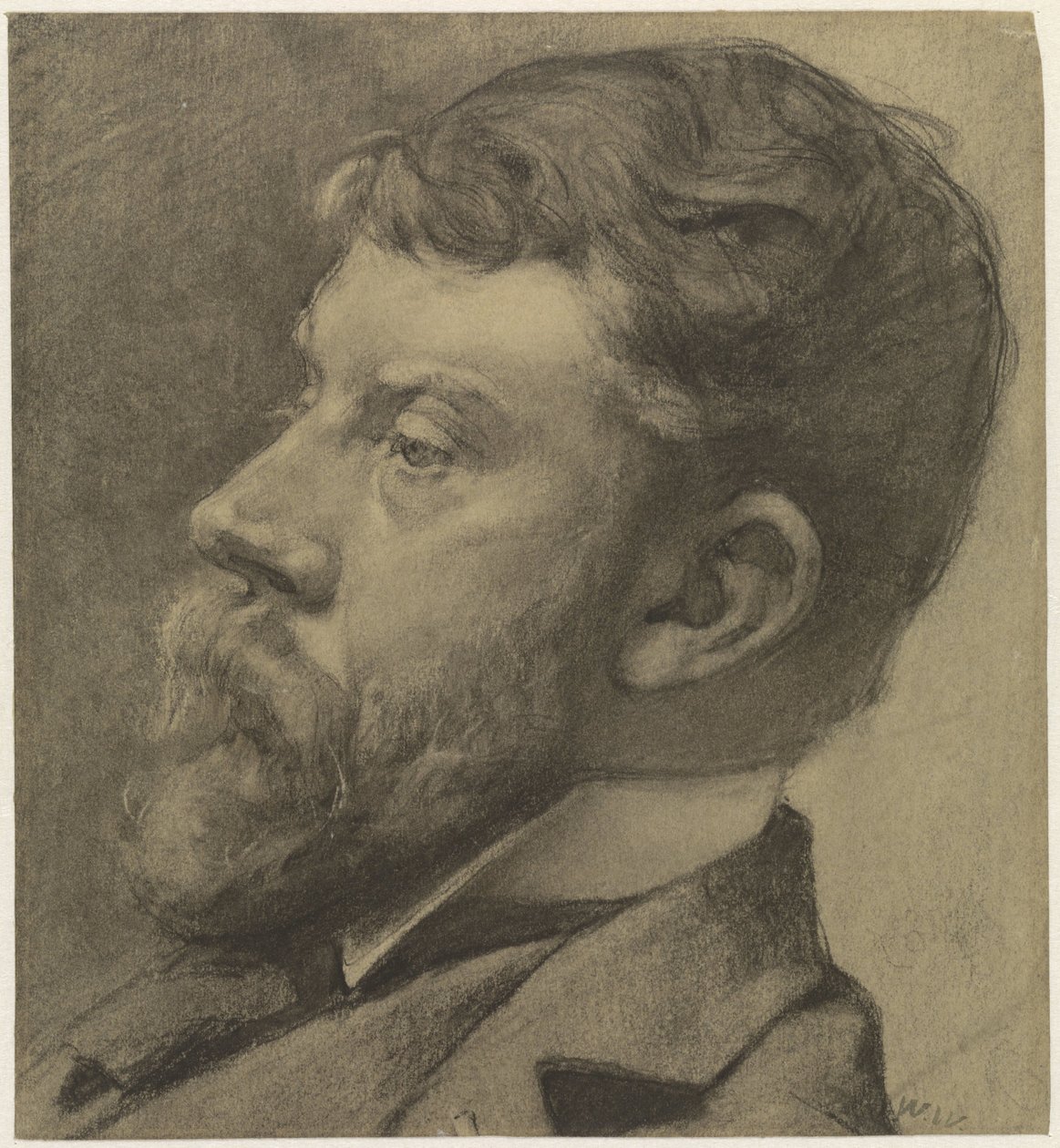 Ritratto di George Hendrik Breitner da Willem Witsen