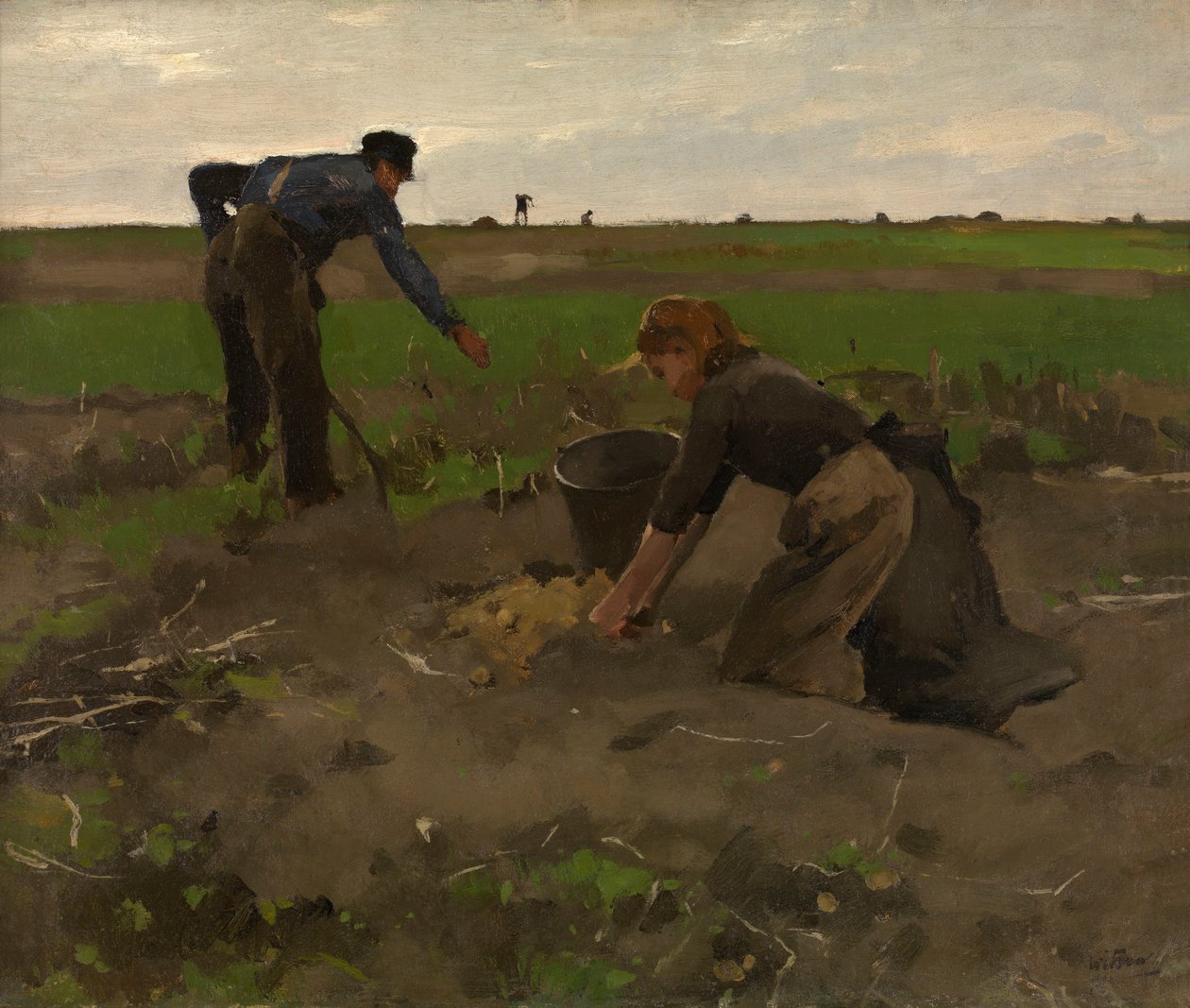 Scavatori di patate da Willem Witsen