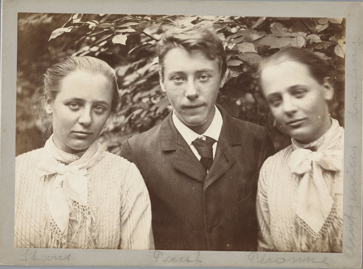 I trigemini Stans, Paul e Peronne Arntzenius da Willem Witsen