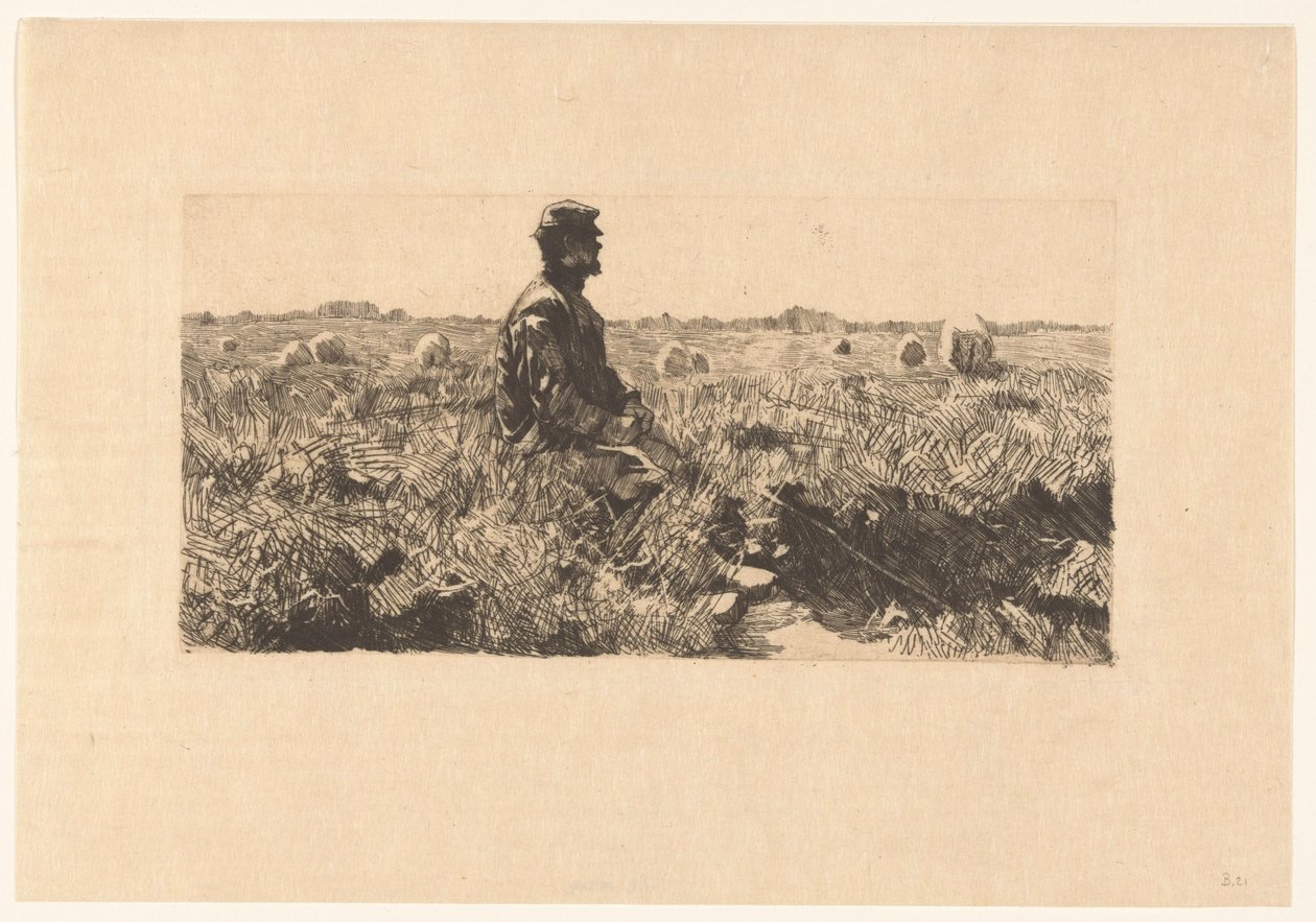 Pastore seduto da Willem Witsen