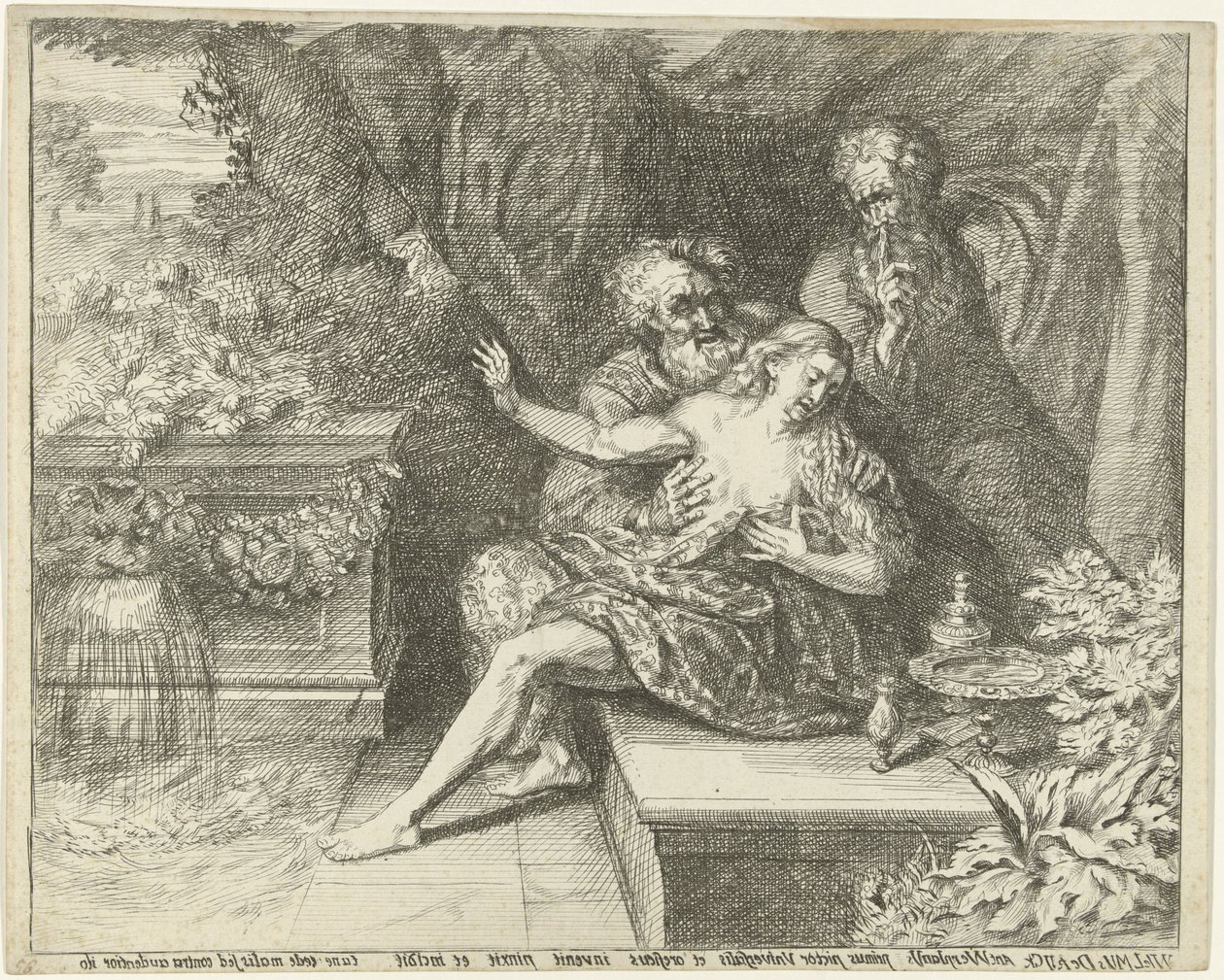 Susanna e i vecchioni da Willem de Ryck