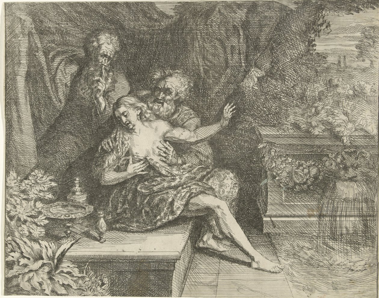 Susanna e i vecchioni da Willem de Ryck