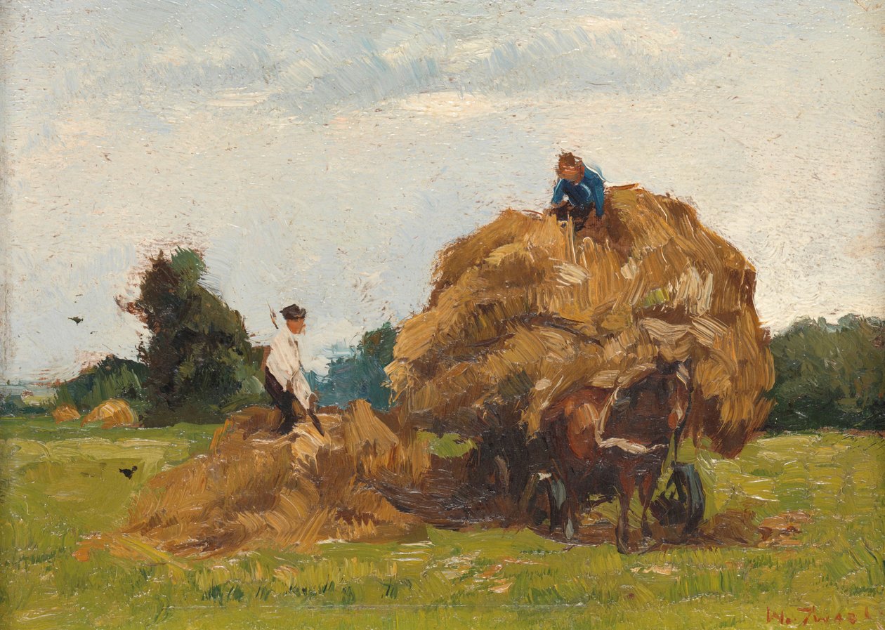 Carro di fieno da Willem de Zwart