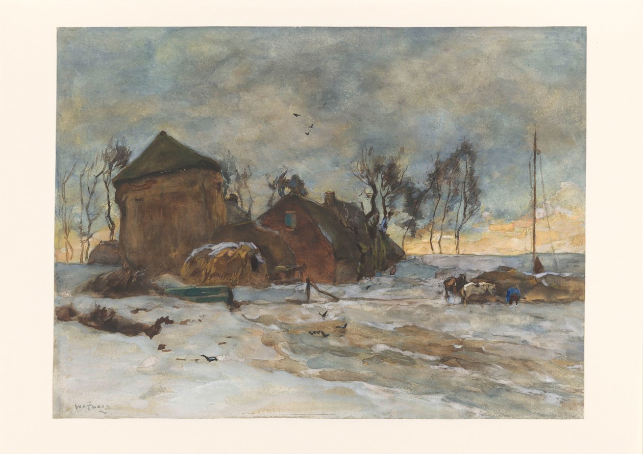 Paesaggio invernale da Willem de Zwart