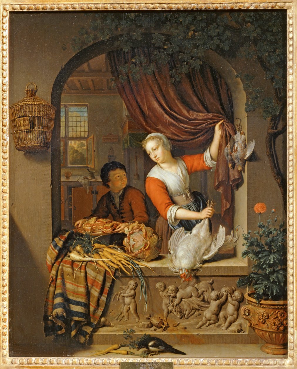 Il fornello ... da Willem van (after) Mieris