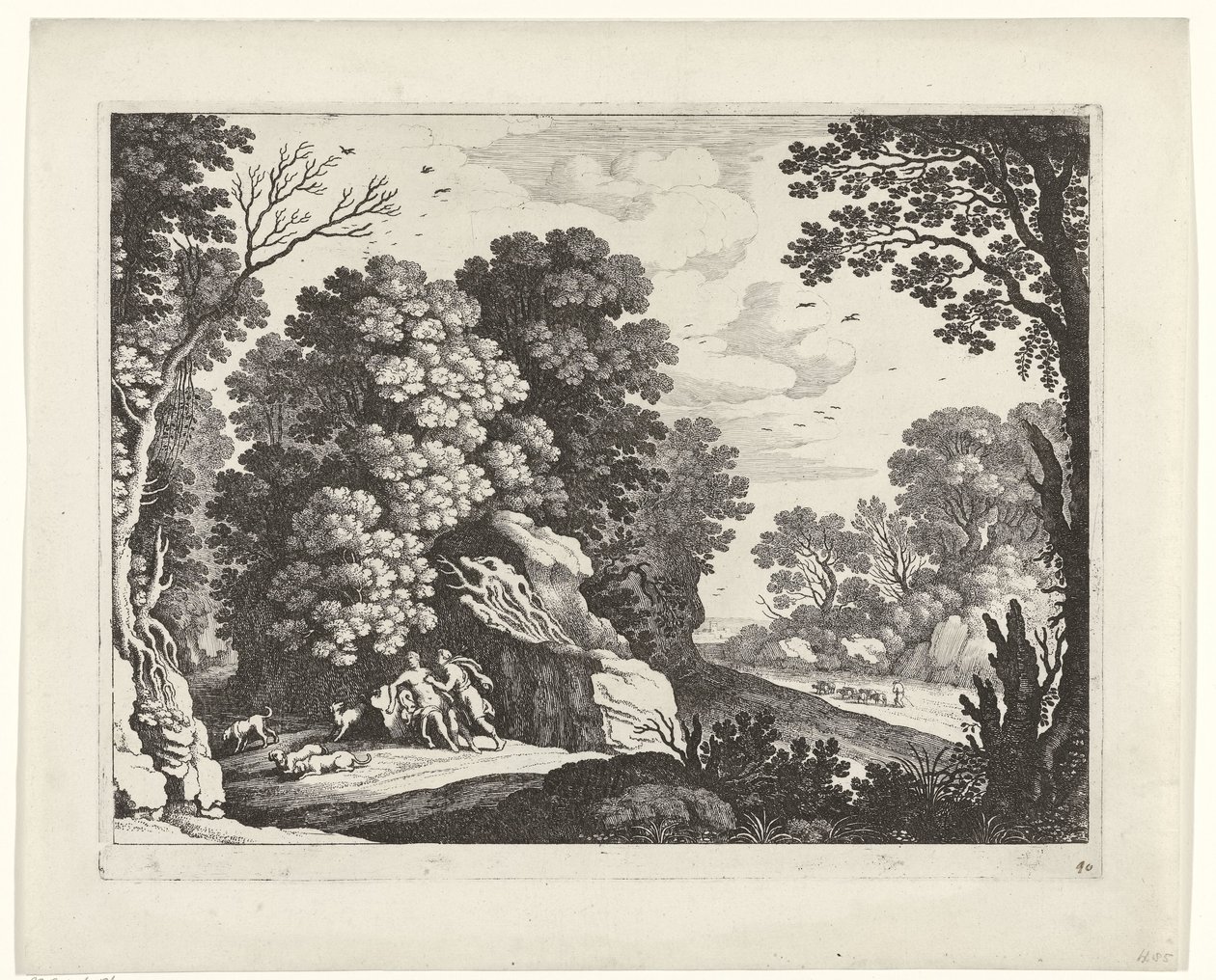 Cefalo e Procri da Willem van Nieulandt (II)