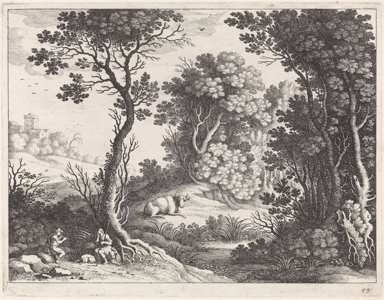 Mercurio, Argo e Io da Willem van Nieulandt (II)