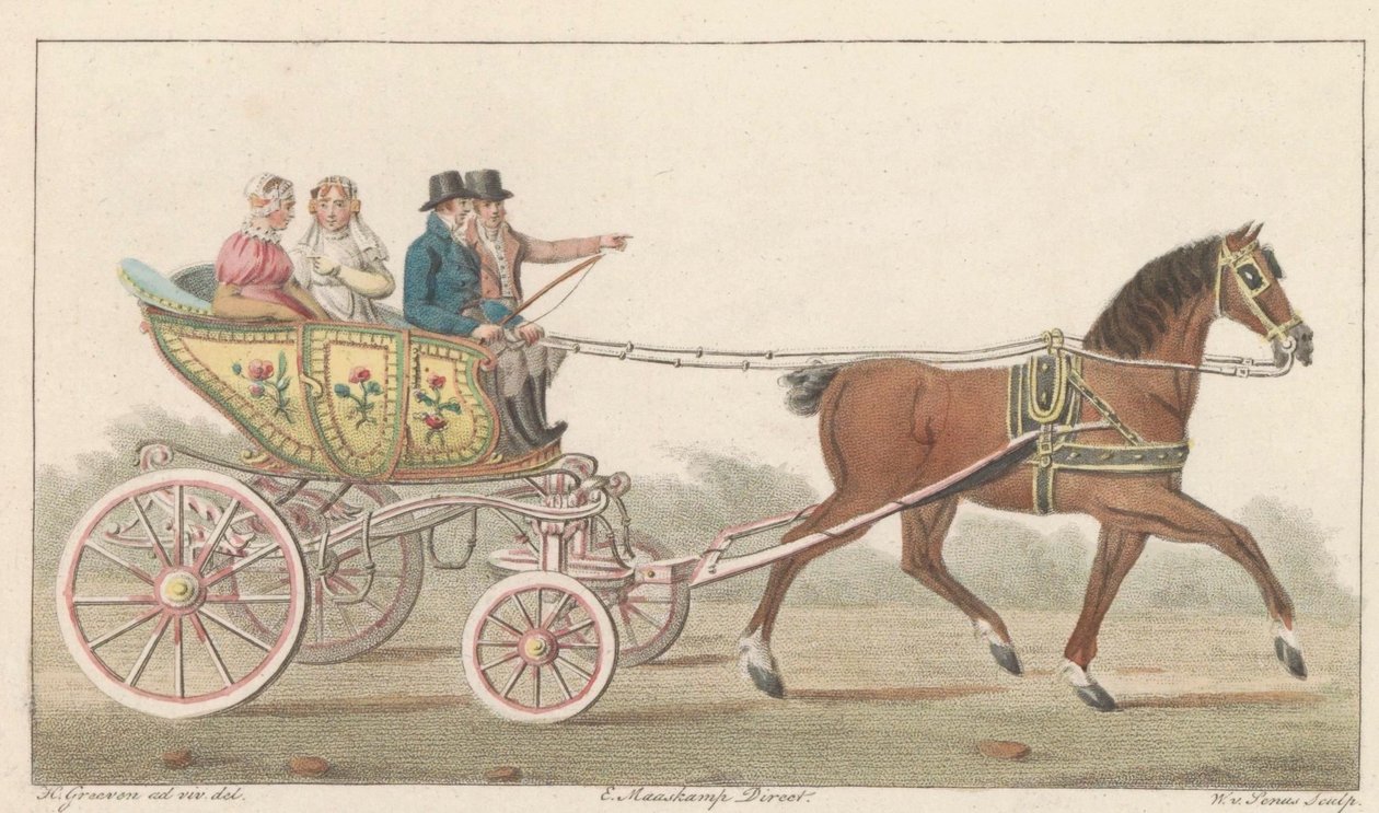 Carrozza da gioco di Zaandam, 1824 da Willem van Senus
